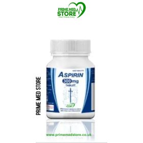 Aspirin 300mg (Tablets) (Sold in bottle, 50 –tablets bottle)