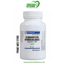 Clindamycin 300mg (Capsules) (Sold in bottles; 20-capsule bottle)