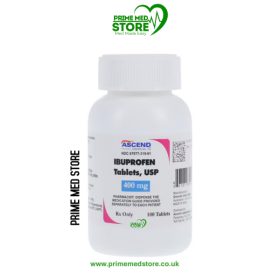 Ibuprofen 400mg (Tablets) (Sold in bottle, 30 –tablets bottle)